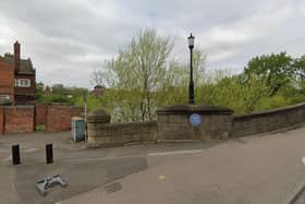 Emergency services were called to the river on Saturday night.