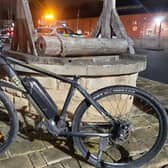 The e-bike seized by police