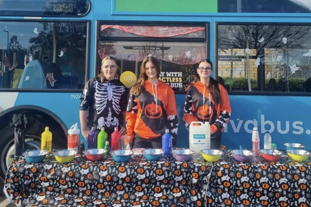 Arriva’s Spooky Bus will visit Wakefield and Castleford this week.