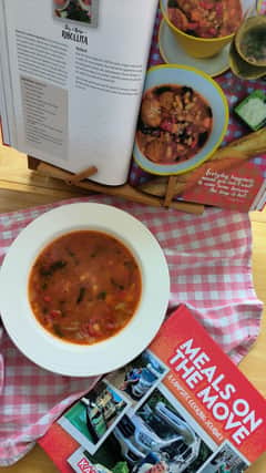 Ribollita, also known as Tuscan bean soup