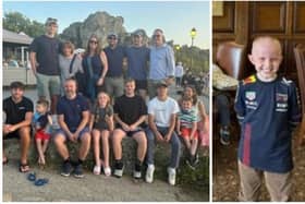 The Evans family will be taking on the Rob Burrow Leeds Marathon on Sunday, May, 12 for a very special person, their cousin Harry Evans.