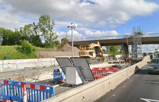 National Highways have warned that the work is "substantial" and is "likely to cause disruption" to motorists travelling on the A1.