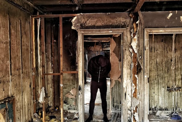 The derelict building is now only visited by youths and urban explorers.