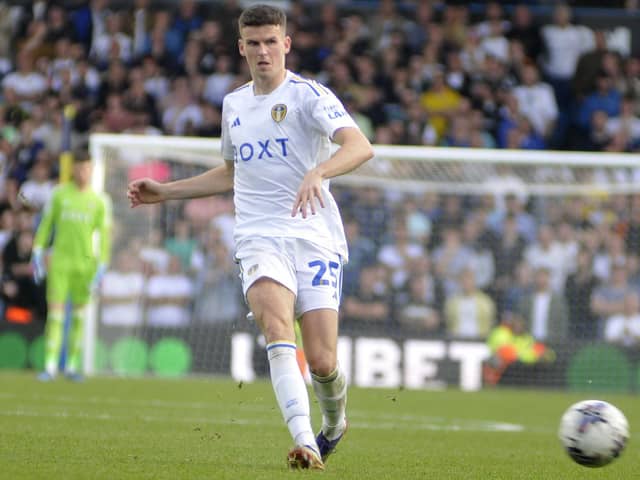 Sam Byram opened the scoring for Leeds United against Hull City when he returned to his right-back position.
