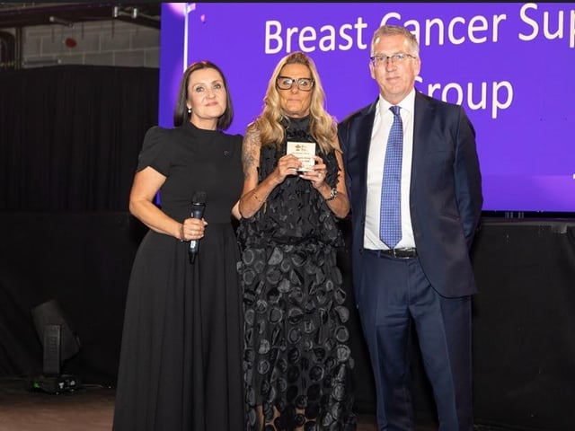 Breast Cancer Support Group picked up an award.
