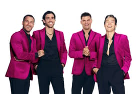 Here Come The Boys: Gorka Marquez, Julian Caillon, Aljaž Škorjanec and Carlos Gu. 