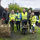 The Morgan Sindall team at Wakefield Canal