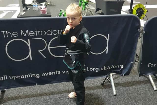 Reynnahn Bradley at the Yorkshire Open at the Barnsley Metrodome.