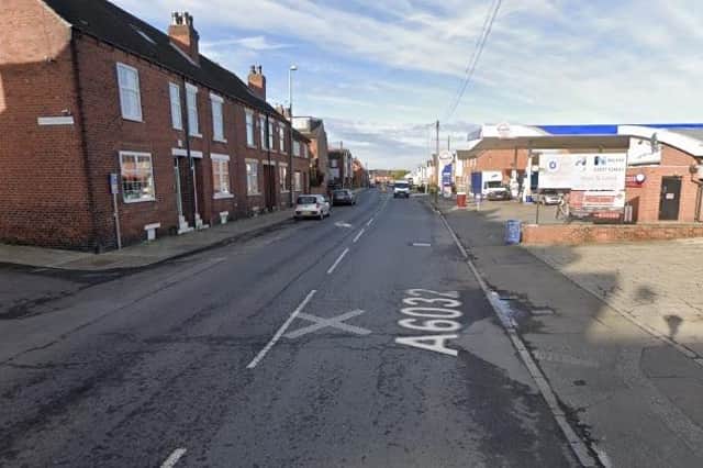 Officers were called to a property on Savile Road in Castleford at about 4.42pm yesterday