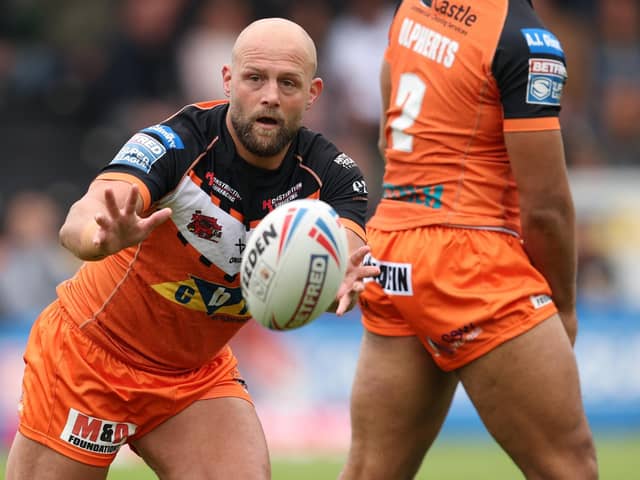 Paul McShane is determined to have a big season for Castleford Tigers in 2023. Picture: John Clifton/SWpix.com