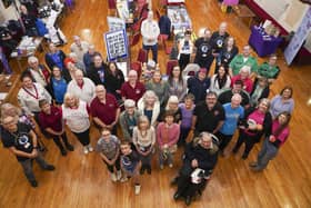 Pontefract's voluntary groups, charities and not-for-profit organisations come together at Pontefract Town Hall to showcase their work