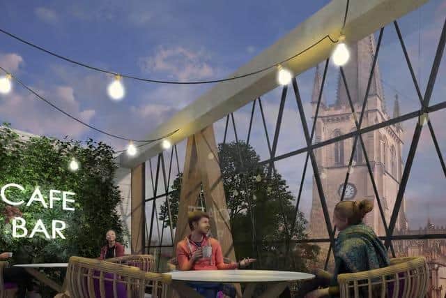 Wakefield Council released images in 2023 of how the transformed BHS building could look.