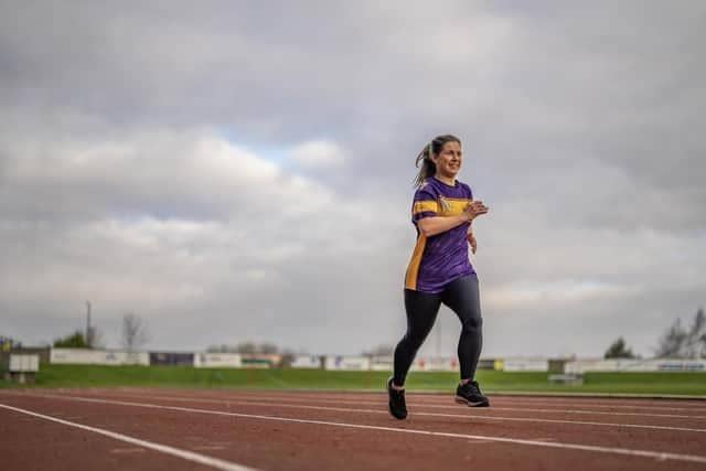 Lindsey Burrow training