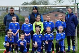 The FC Pontefract GIRLS U10S team