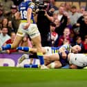 Tom Johnstone secures the Grand Final for Trin. Photo by John Clifton.