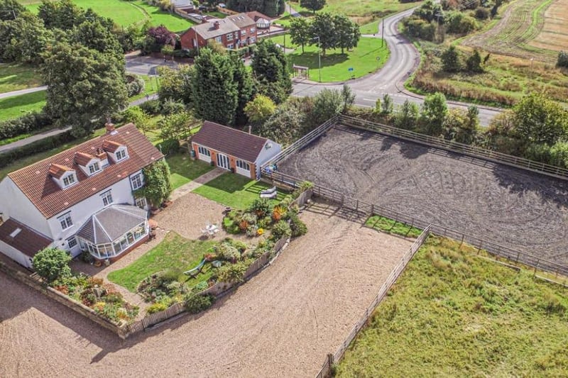 Offers in the region of £1,500,000 with Yorkshire's Finest. Described as "With a total site area of approx. 4.5 acres, on offer there is a magnificent family home, a vast agricultural barn, large stable and garage block plus additional outbuildings with planning to convert to create an additional 5 residential units."