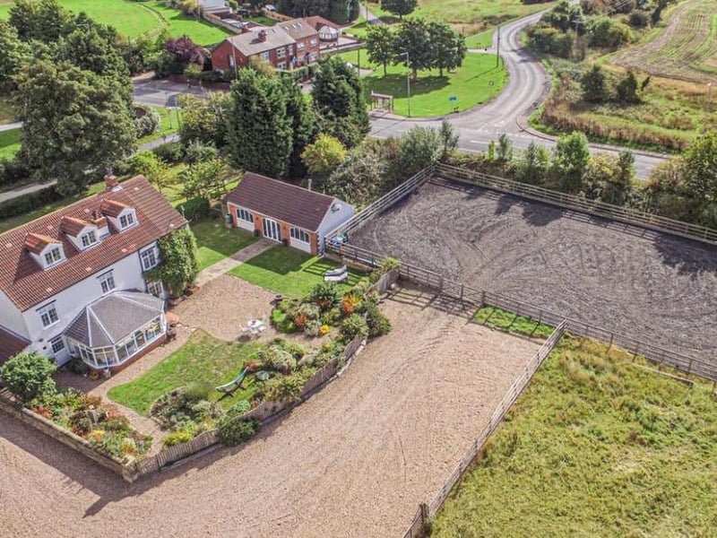 Offers in the region of £1,500,000 with Yorkshire's Finest. Described as "With a total site area of approx. 4.5 acres, on offer there is a magnificent family home, a vast agricultural barn, large stable and garage block plus additional outbuildings with planning to convert to create an additional 5 residential units."
