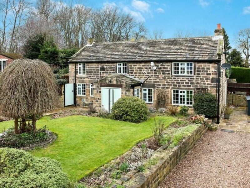 Offers in the region of £1,250,000 with Holroyd Miller. This five bedroom property is described as: " "Willow Cottage" a delightful period stone built detached family home which has been substantially extended to provide luxurious flexible living accomodation together with its secluded and back water position and generous garden plot makes this an enviable home."