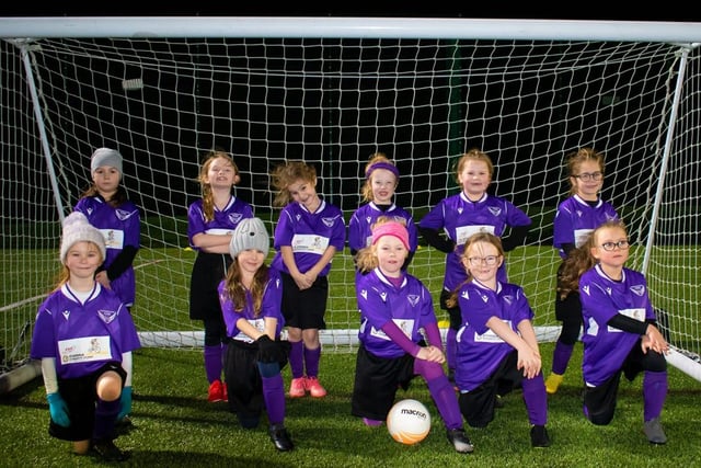 The Featherstone Flyers Football Club U7's Lionesses team