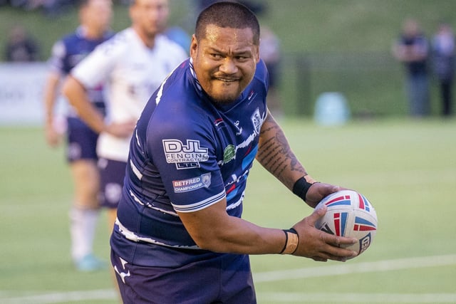Featherstone Rovers centre Joey Leilua. Picture: Dec Hayes