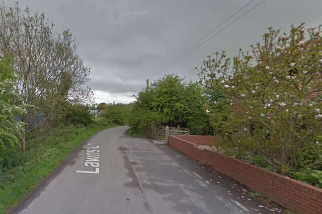 Dogs attacked walkers on Lawns Lane, Carr Gate, Wakefield.