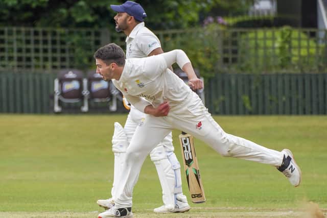 Sam Noden took four wickets in Sandal’s victory over Great Preston. Picture: Scott Merrylees