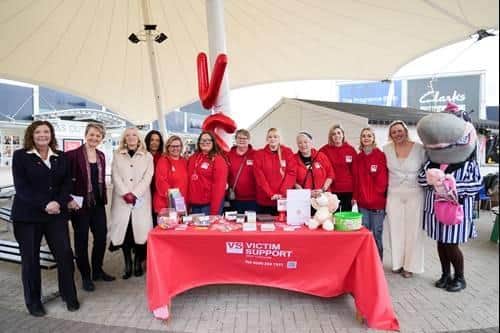 Victim Support marked their 50th anniversary at Junction 32 with Mayor, Tracy Brabin and Home Secretary, Yvette Cooper.