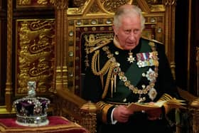 King Charles, then Prince of Wales, delivered the Queen's Speech for his mother in May 2022. Photo: Getty Images