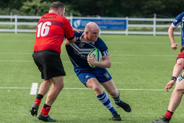 Tim Pickersgill tireless in attack and defence for Pontefract.