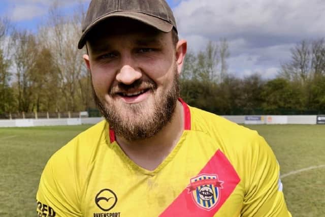 Cup hero and man of the match Will Rushforth saved two spot kicks in the penalty shoot-out that decided the Premiership Two League cup final.