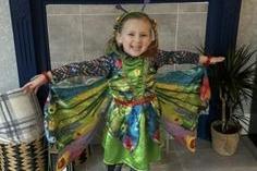 Kate Louise shared a photo of Pippa as the butterfly from The Very Hungry Caterpillar.