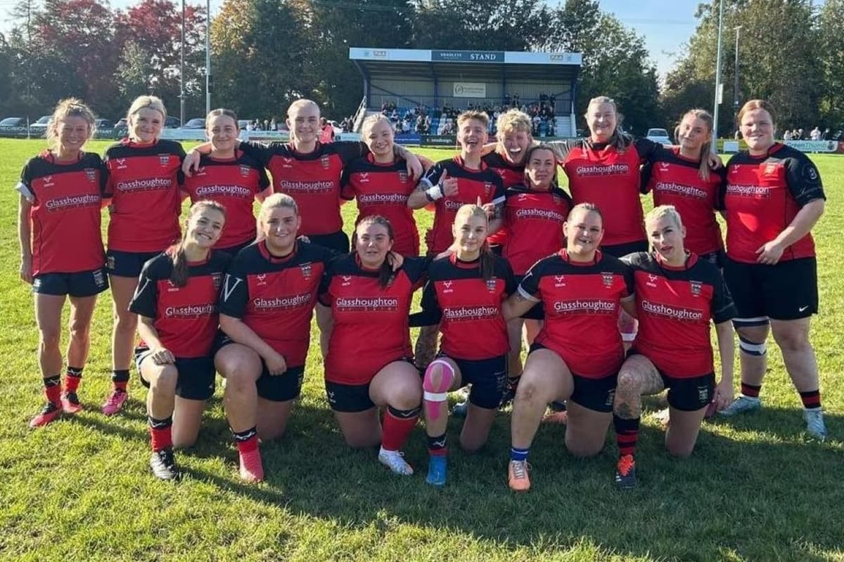 Moor Rufc Pontefract RUFC’s new women’s team make history with first game at Moor ...