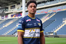 Derrell Olpherts' move to Leeds Rhinos from Castleford Tigers has been confirmed.