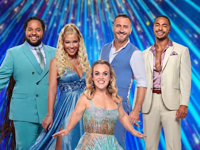 Strictly live tour celebrities are Hamza, Molly, Will, Tyler and Ellie