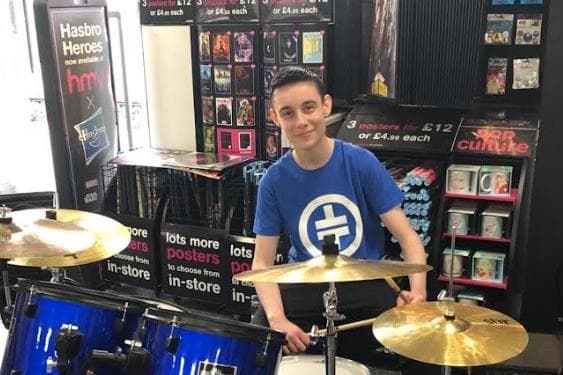 Alex Riel Drummer Alex goes on tour of the county sharing his musical talent