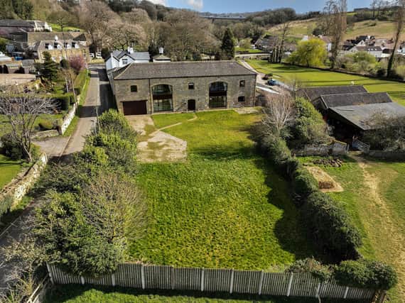 An overview of the stunning barn conversion for sale within Wentbridge village.