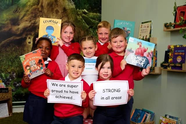 Lee Brigg Infant and Nursery School is celebrating their glowing Ofsted report.