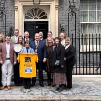 Gawthorpe Maypole Committee takes its traditions to Westminster and Downing Street