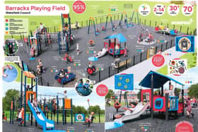 Wakefield Council said it would resubmit plans for a new children's playground at Barracks Playing Fields in Pontefract. Image: Wakefield Council