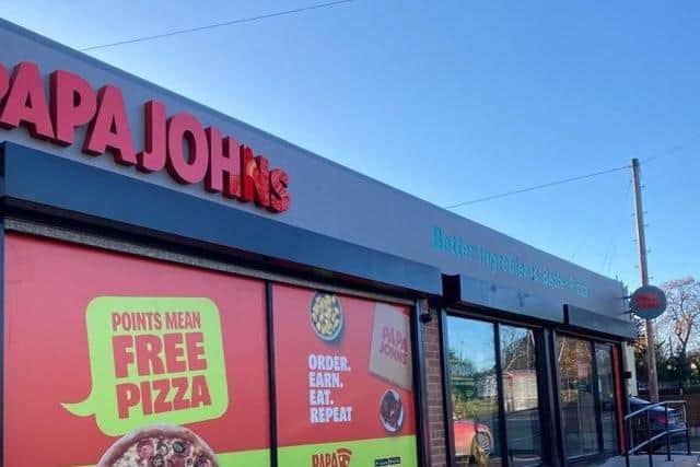 The new Papa John's fast food takeaway restaurant is found on Horbury Road, Wakefield