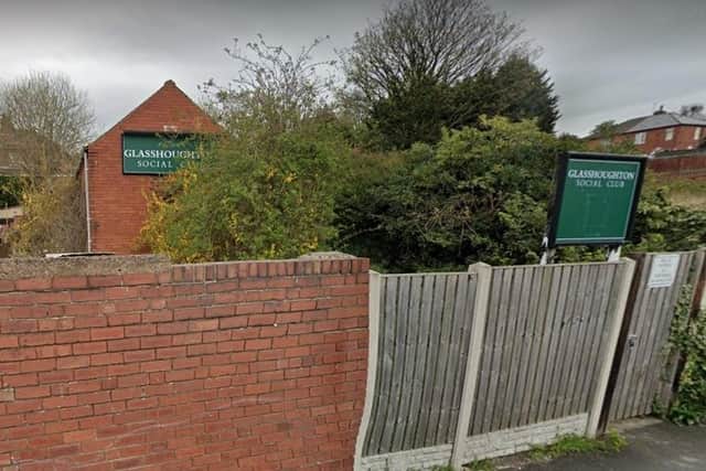 Wakefield Council has granted outline planning permission for properties to be built on land occupied by the former Glasshoughton Social Club.