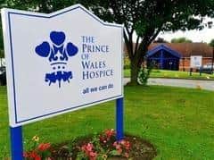The Prince Of Wales Hospice, who Simon raises money for with his running