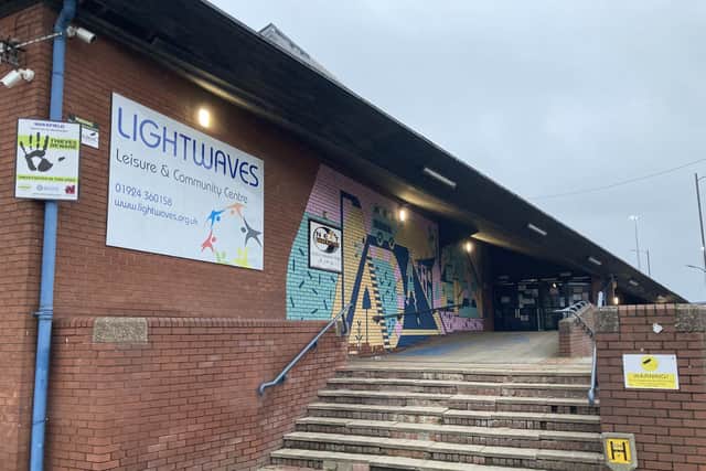 Lightwaves Leisure and Community Centre, in Wakefield. LDRS image