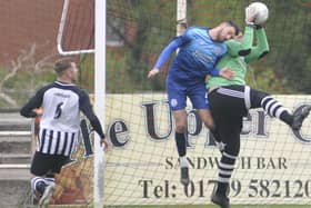 Jock Curran took only three minutes to open the scoring for Hemsworth MW against Knaresborough Town.