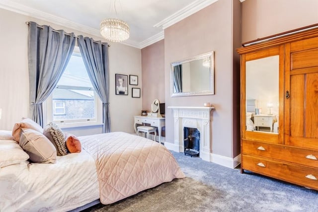 Another attractive double bedroom is one of five in the property.