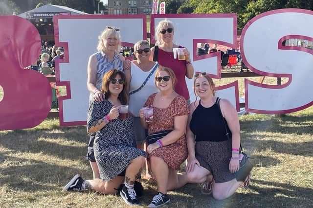 The author and her 'gang of girls'