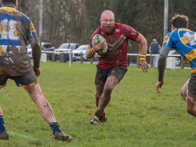Jack Beddis led from the front for Pontefract against Blaydon. Picture: Jonathan Buck