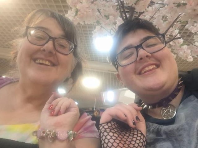Max Hague said: "Me and my mum, Lorraine Hague. She is super kind and is always there for all five of us, putting us before herself and taxiing us everywhere,"