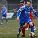 Connor Smythe was on target twice in Pontefract Collieries' win over North Ferriby. Picture: Daniel Kerr