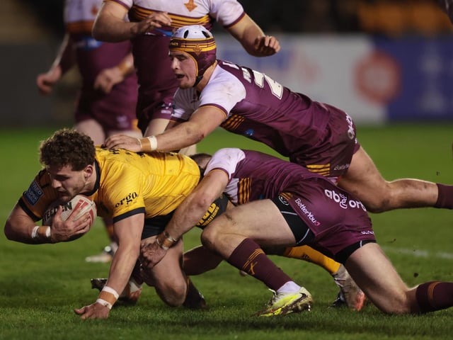 George Lawler in action for Cas.